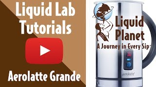 Liquid Lab  Aerolatte Grande Milk Frother [upl. by Berneta4]