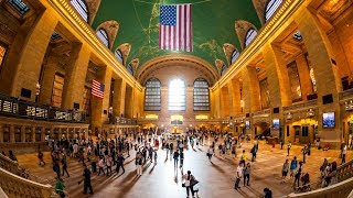 Walking Tour of Grand Central Terminal — New York City 【4K】🇺🇸 [upl. by Adao]