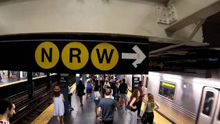 ⁴ᴷ The Busiest NYC Subway Station Times Square–42nd StreetPort Authority Bus Terminal [upl. by Ruvolo]