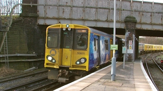 Half an Hour at 216  Birkenhead North Station 1022017  Class 507 508 terminus [upl. by Gnas252]