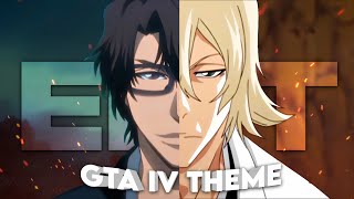 Aizen x Urahara  GTA IV Theme Edit [upl. by Dougy]